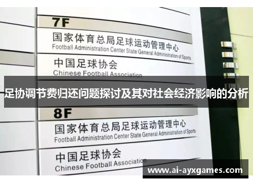 足协调节费归还问题探讨及其对社会经济影响的分析 足协调节费归还问题探讨及其对社会经济影响的分析