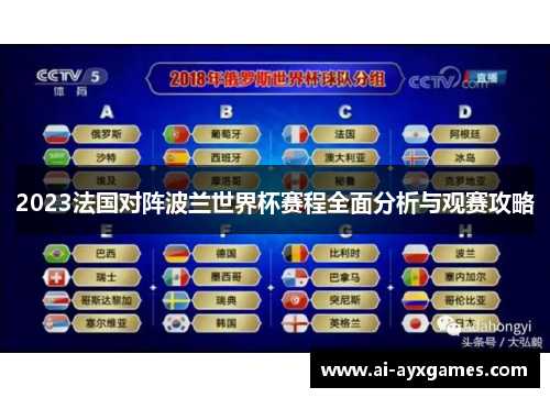 2023法国对阵波兰世界杯赛程全面分析与观赛攻略