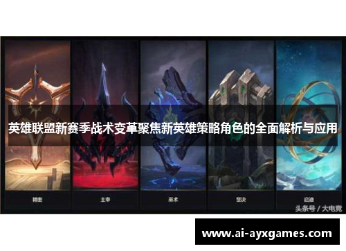 英雄联盟新赛季战术变革聚焦新英雄策略角色的全面解析与应用